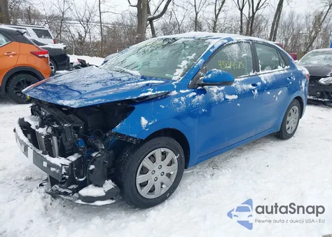 2021 Kia Rio S из США, поврежденный, VIN 3KPA24AD4ME430375